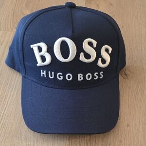 Hugo Boss Dark Blue Cap with White Logo